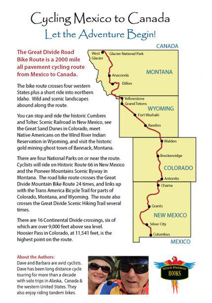 Great Divide Road Bike Route: Cycling Mexico to Canada